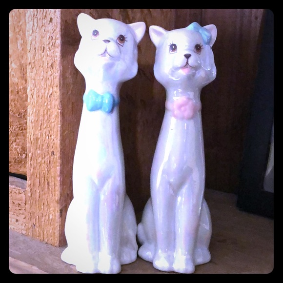 Vintage Other - Vintage kittens Wedding Cake Toppers